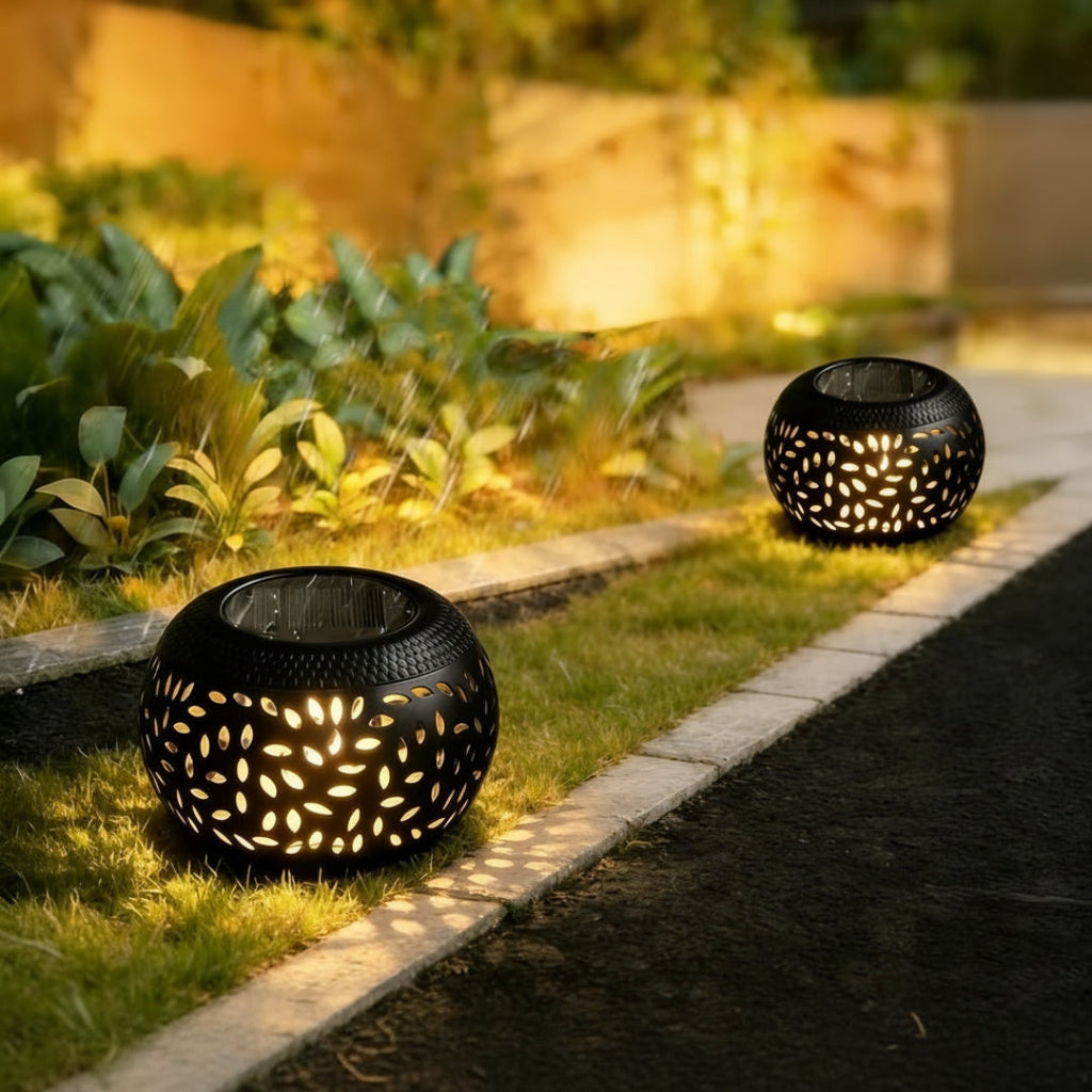 Lampe de Table Solaire d'Extérieur - Lampe Solaire Ambiante pour l'Extérieur
