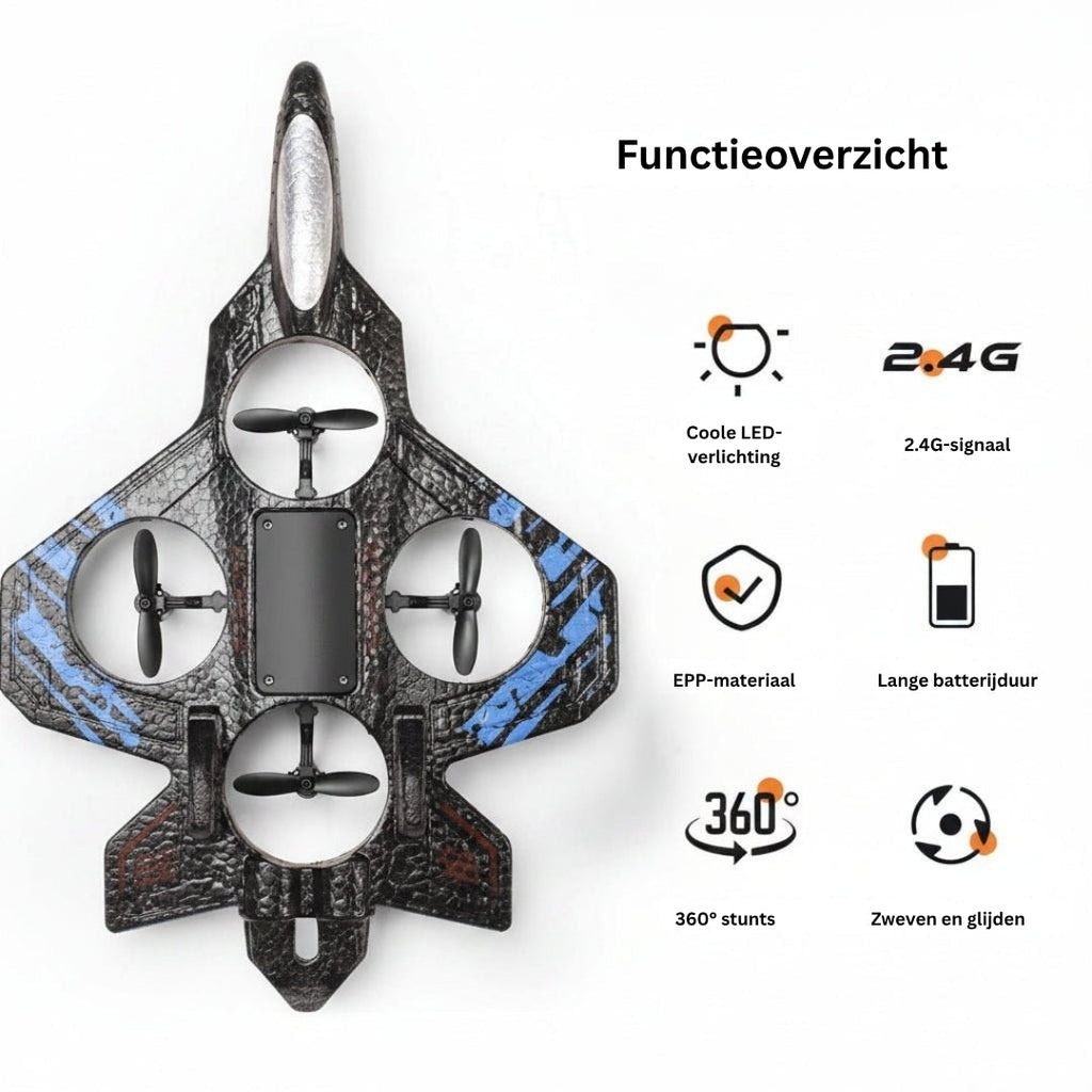 Chasseur RC - Avion Gyro Stabilisé