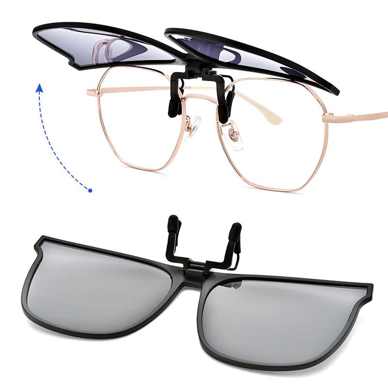 Nouveau clip-on de lunettes de soleil polarisées