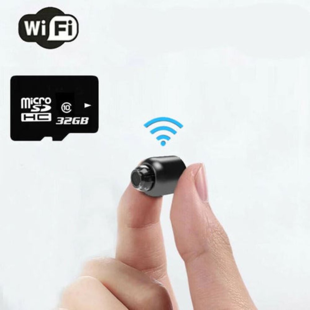 Caméra WiFi Cachée (1080P) – Moniteur Bébé Sans Fil et Surveillance Discrète