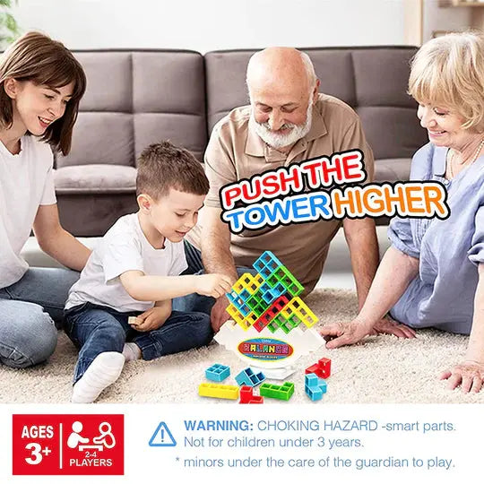 Jouet d'équilibre Swing Stack Tower