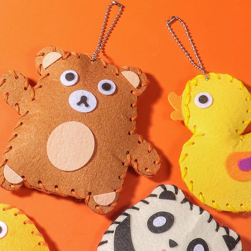 Kletshuts™ SewingCraft 1+1 GRATUIT : Kit de couture DIY Animaux pour Enfants, Set de Créativité