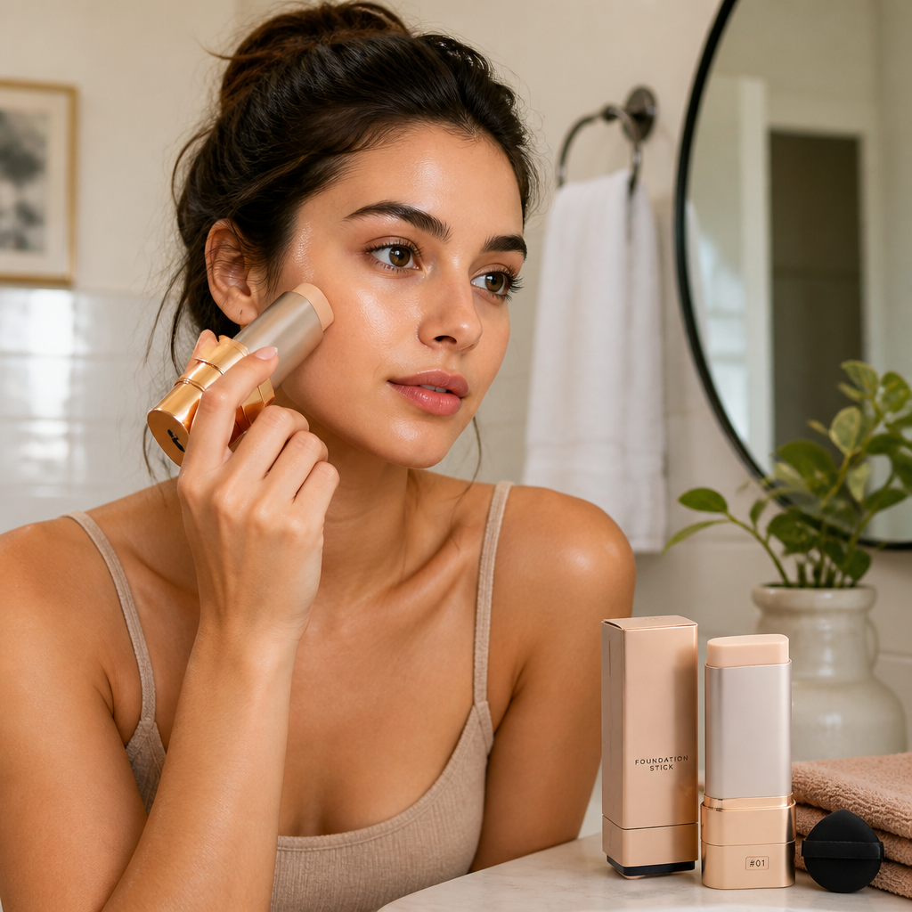 RevelaRadiance™ — Appliquez la Peau en Verre Coréenne qui Reste en Place Toute la Journée | Éponge Gratuite