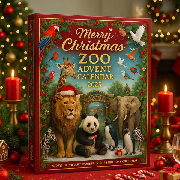 ZooFest | Joyeux Calendrier de l'Avent Zoo de Noël 2025 Compte à Rebours Festif