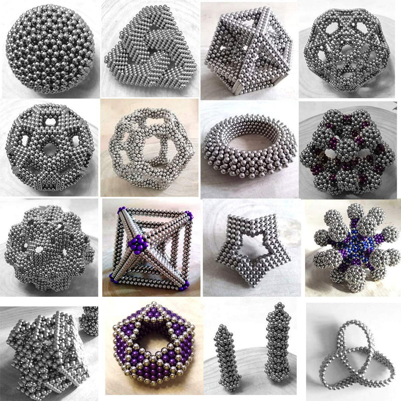 RainbowSphere™ | Détente créative avec des billes magnétiques - Jouet magnétique