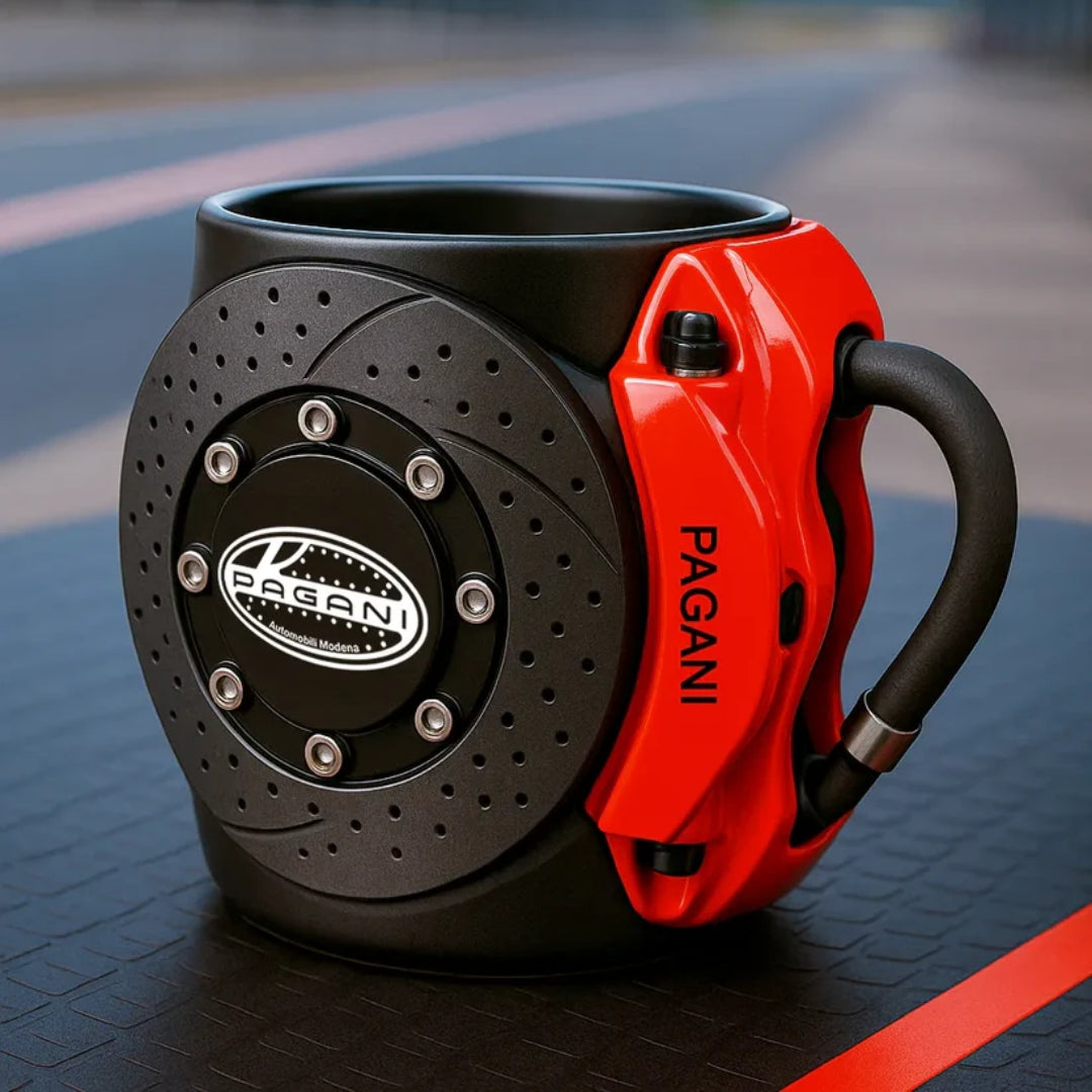 Tasse de Frein - Tasse Unique pour Passionnés d'Automobiles
