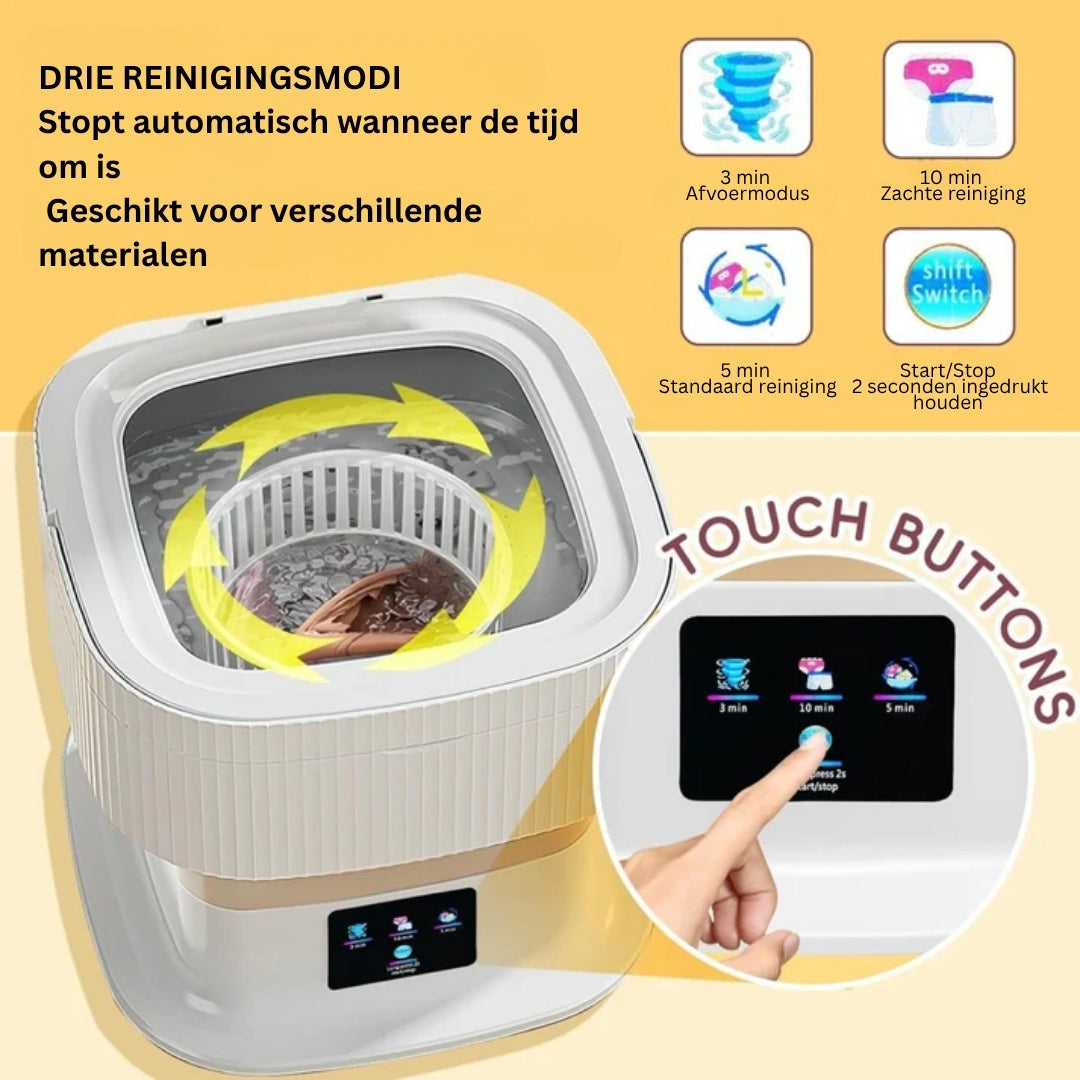 Lave-linge portable - Design pliable 11L