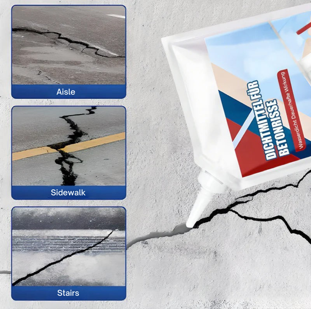 FortiSealPro™ — Transformez les fissures en armure en béton durable