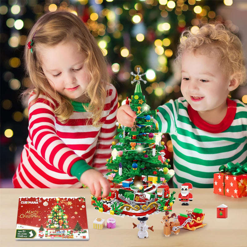 Calendrier de l'Avent Arbre de Noël 2026 – Kit à faire soi-même pour décoration de Noël