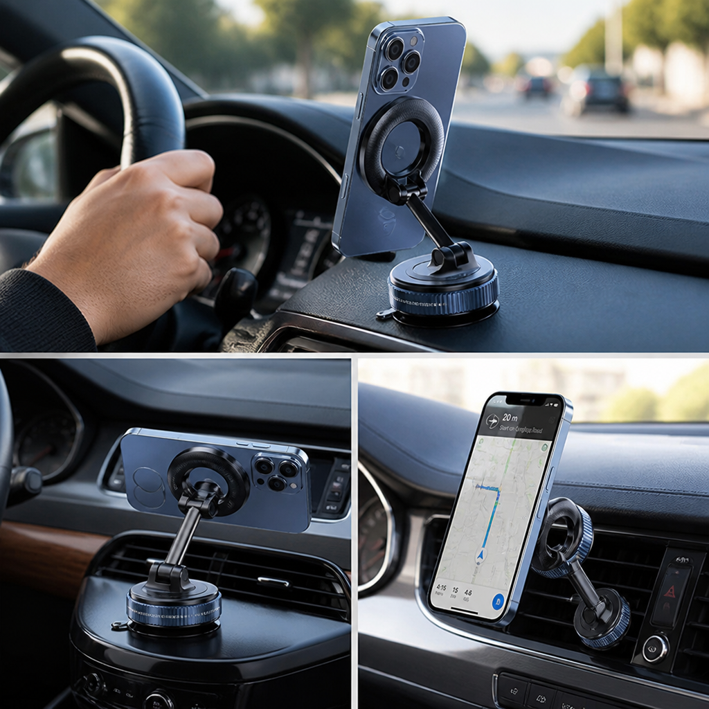 MagnaHold™ — Fixez votre téléphone comme s'il était soudé en place, peu importe le trajet