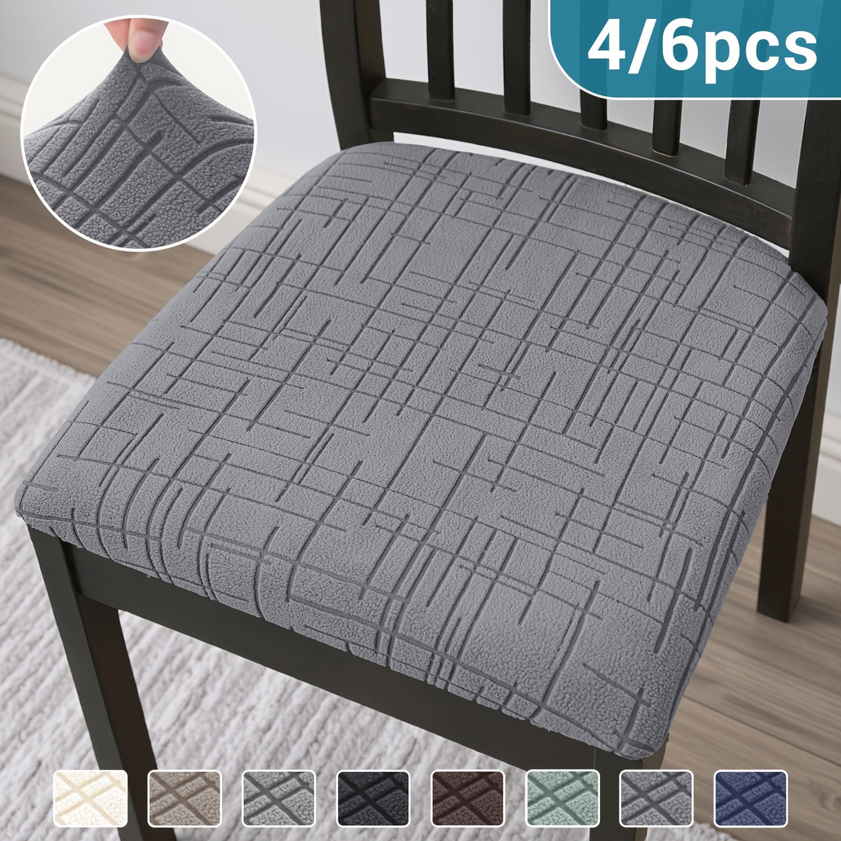 Housses de Chaise ChicShield – Protection Élégante pour Chaises de Salle à Manger