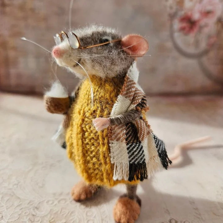 WhiskerWool - Souris en Feutre