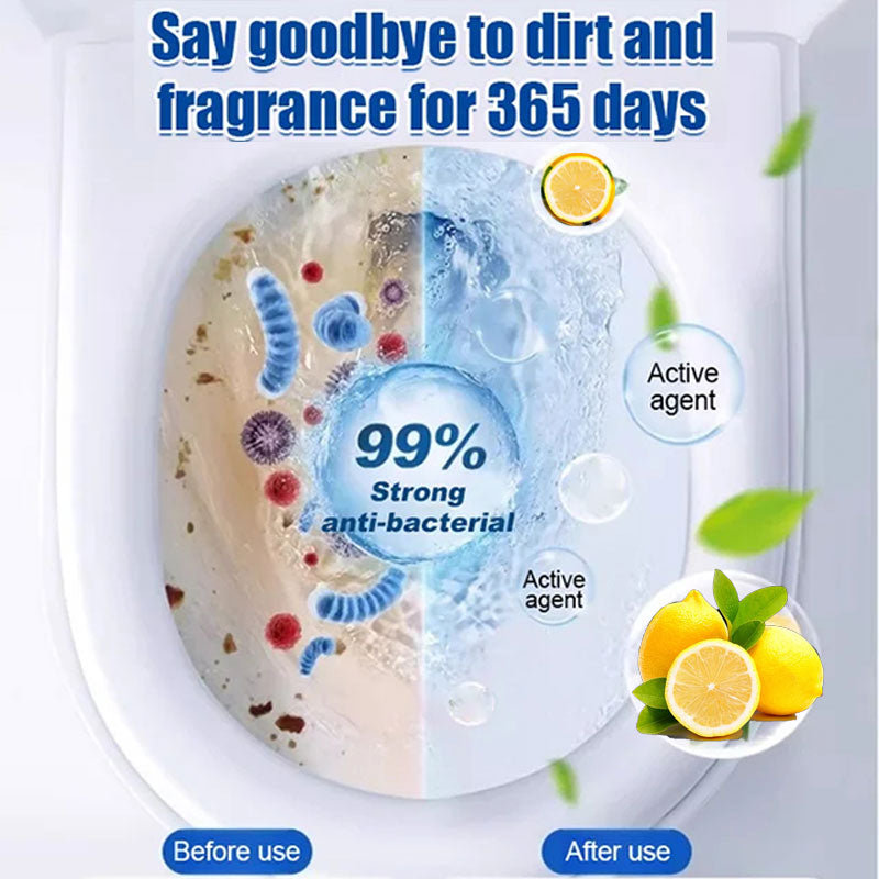 CitrusPurify™ — Éclat et fraîcheur sans effort qui font briller vos toilettes comme neuves