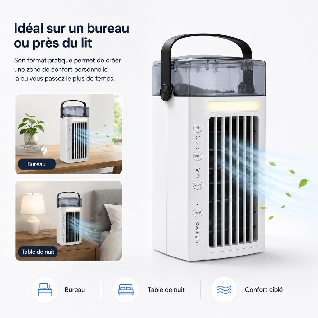 Climatiseur portable personnel