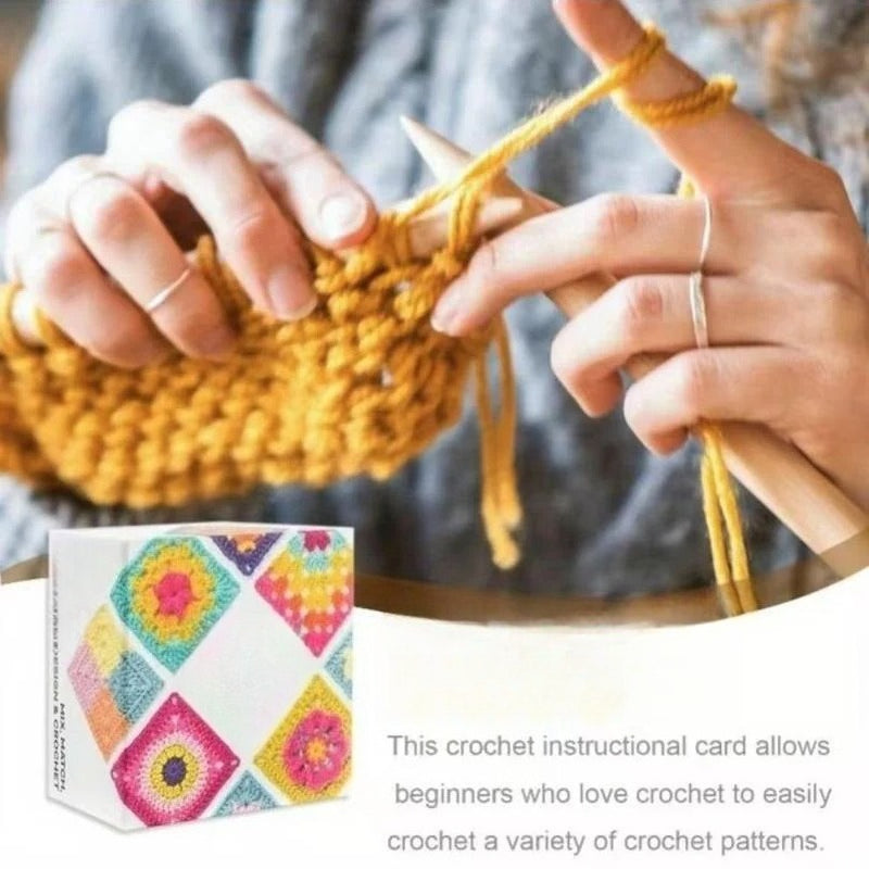 Paquet de Motifs en Carrés Granny