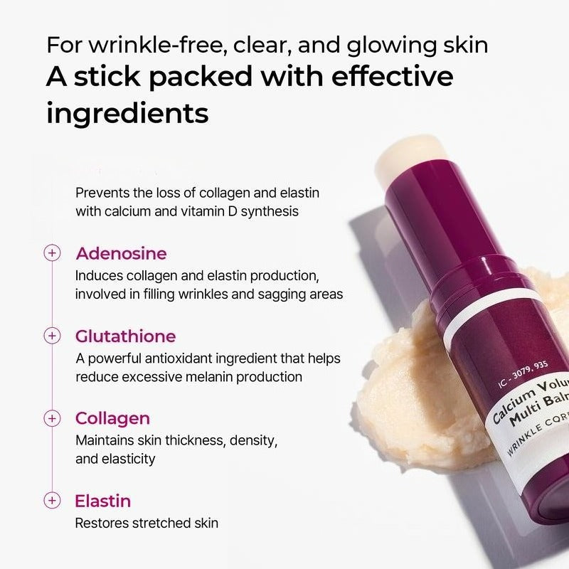 Bâton de Baume Multi Calcium + Vitamine D