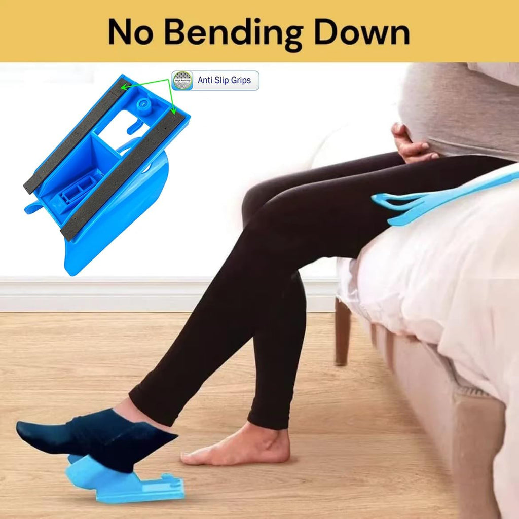 Outil d'Aide pour Enfiler et Retirer les Chaussettes Facilement