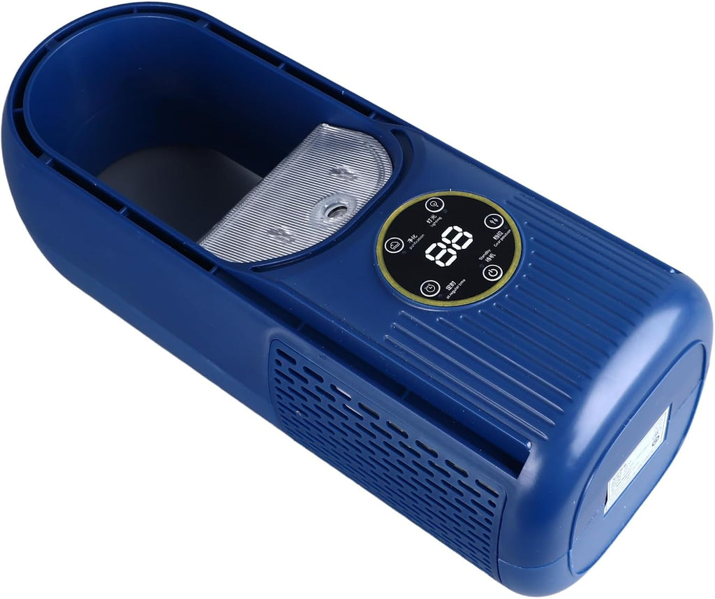 Ventilateur portable sans pales avec 6 vitesses et batterie rechargeable USB