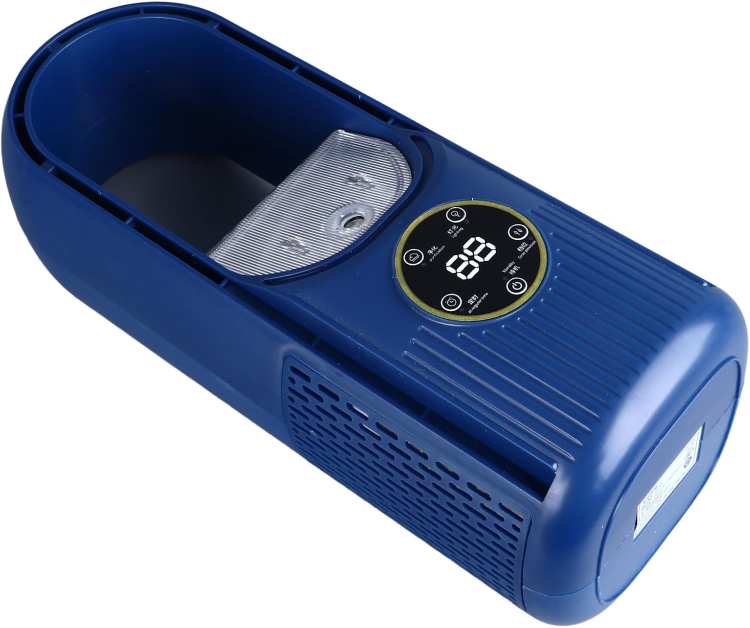 Ventilateur portable sans pales avec 6 vitesses et batterie rechargeable USB