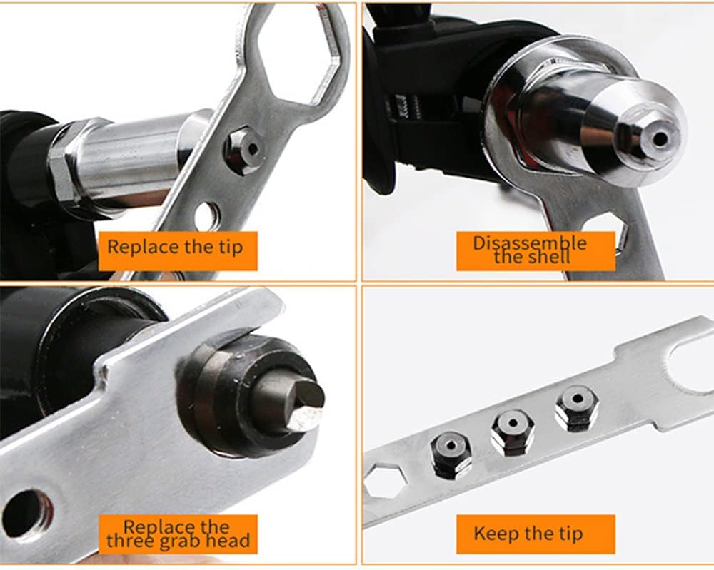 RivetAdapter - Kit d'Adaptateur de Pistolet à Rivets Professionnel