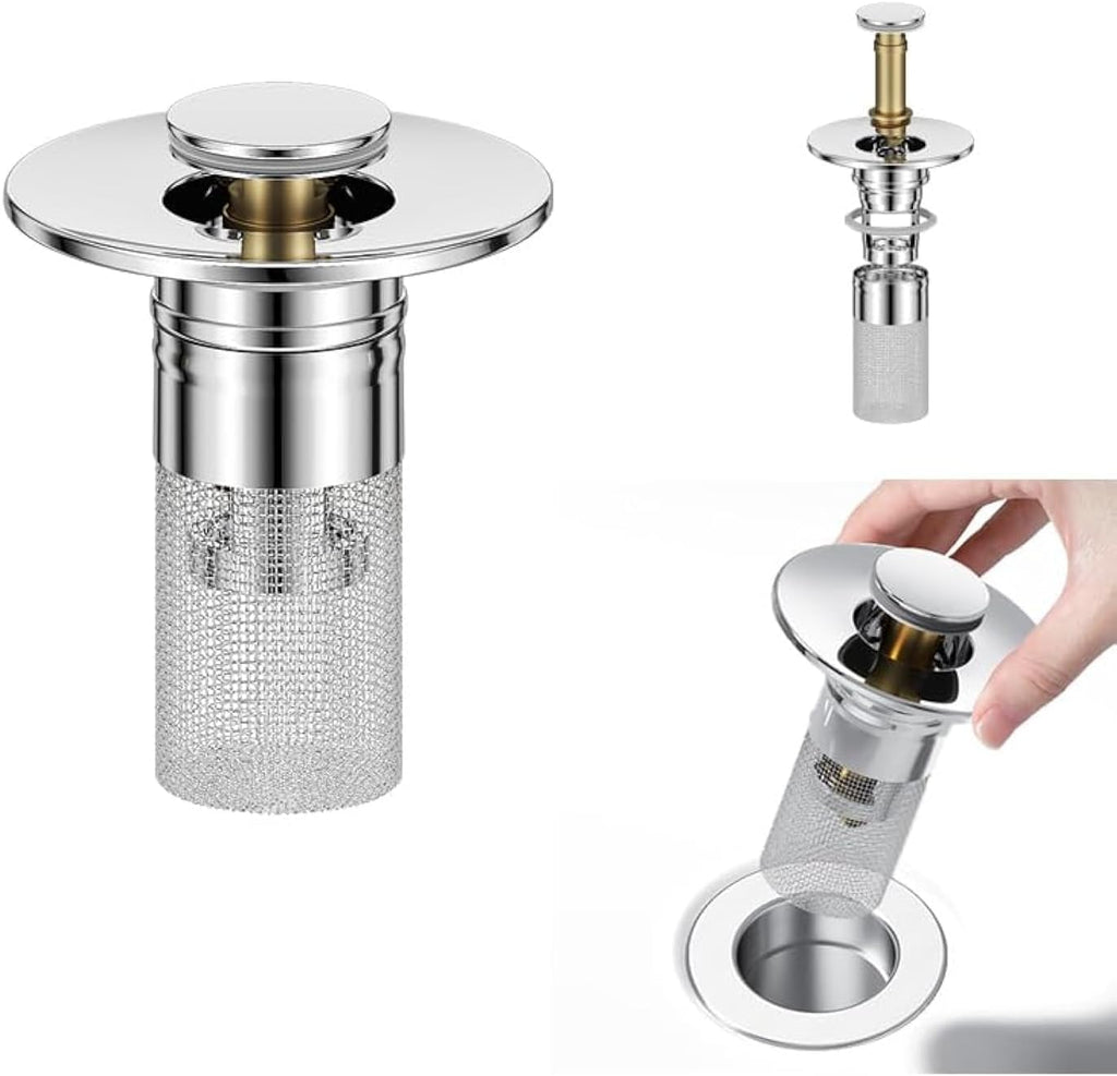 FlowBlocker – Filtre de Drain en Acier Robuste