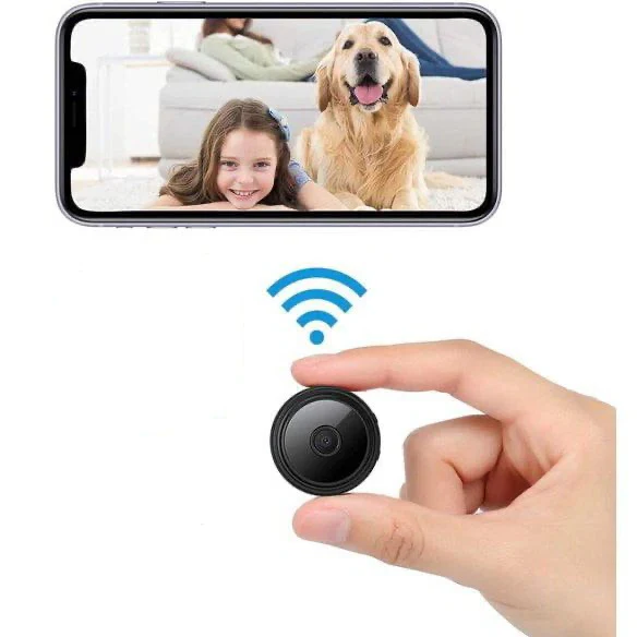 Skanto | Mini caméra magnétique sans fil avec audio et vidéo en direct