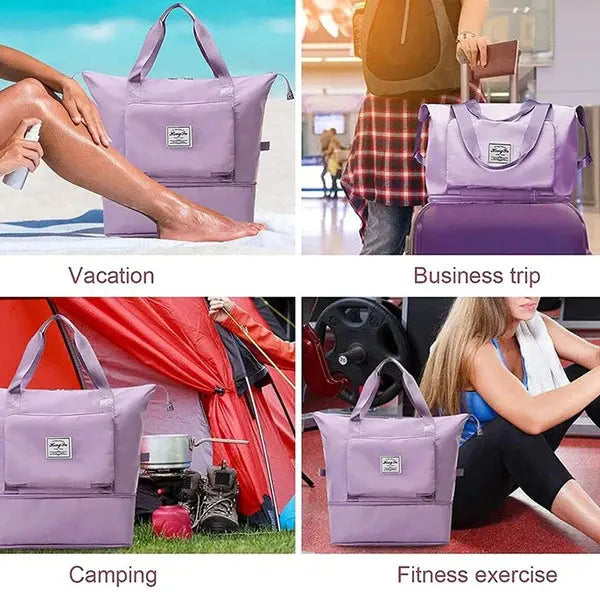 (Achetez 2 Livraison Gratuite) Grand Sac de Voyage Étanche Pliable