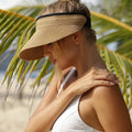 Casquette de Soleil Pliable pour Femmes avec Large Bord – Légère & Protection UV