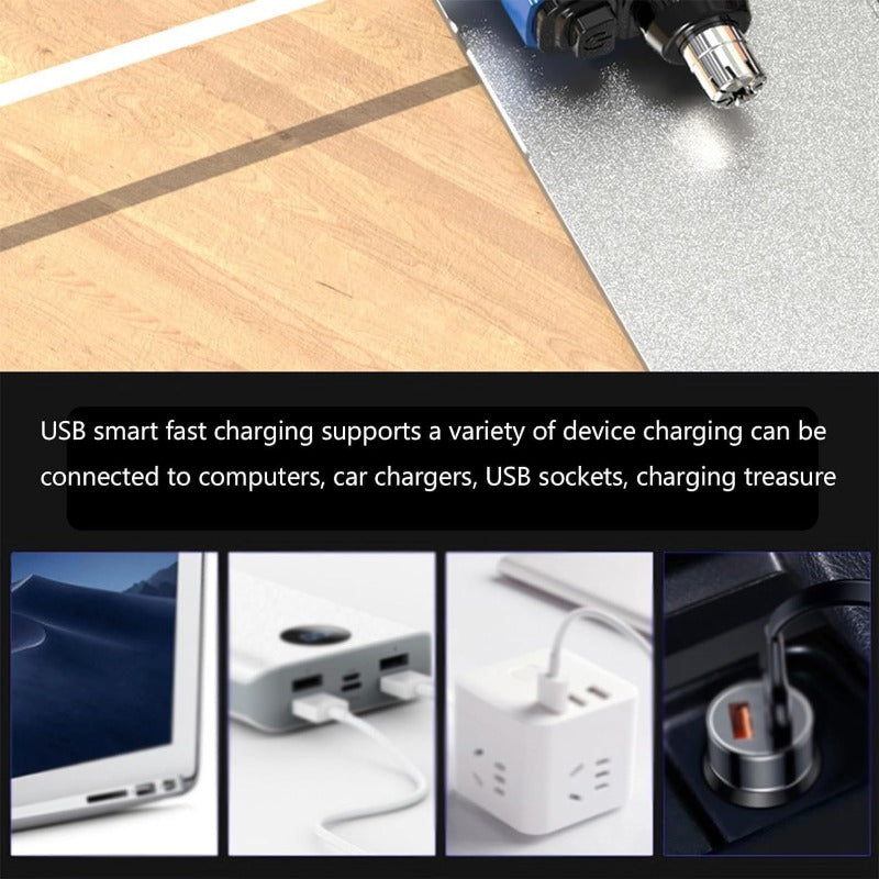 Tondeuse à Poils de Nez USB-C