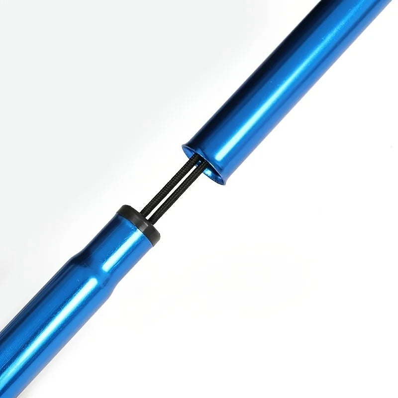 Bâton de Marche Télescopique Pliable Réglable pour Adultes