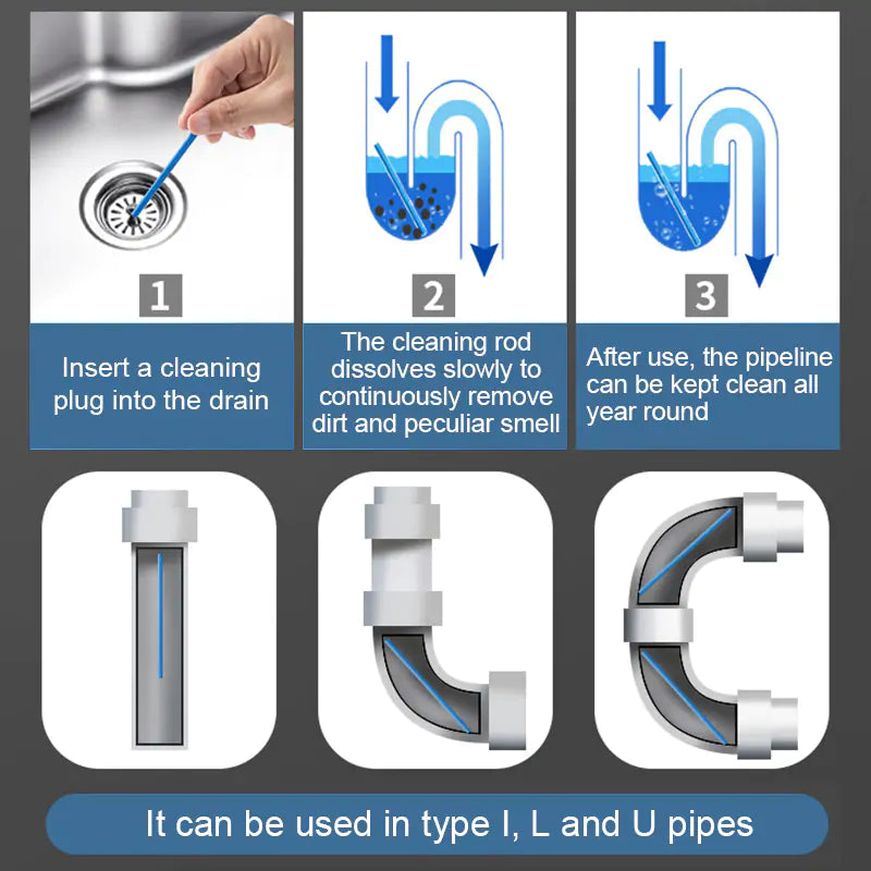 DrainCleanse™ — Dites Adieu aux Obstructions et Bonjour à une Fraîcheur Sans Effort