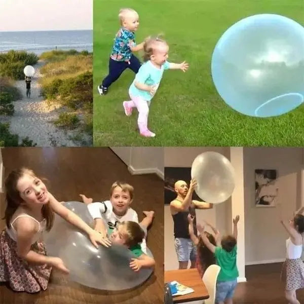 1+1 GRATUIT | Ballon Bulle Gonflable – Remplissable d'Eau & Rebonds Sauvagement