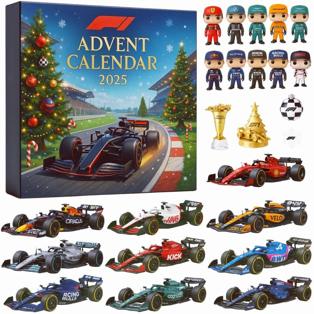 Calendrier de l'Avent RaceCraft Legends | Édition exclusive 2025 pour les passionnés de course
