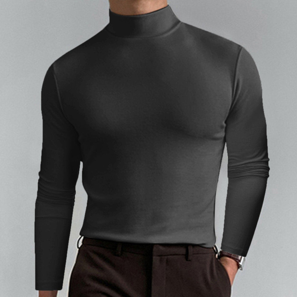Marsilio™ – Col Roulé Sculptant Ajusté pour Hommes