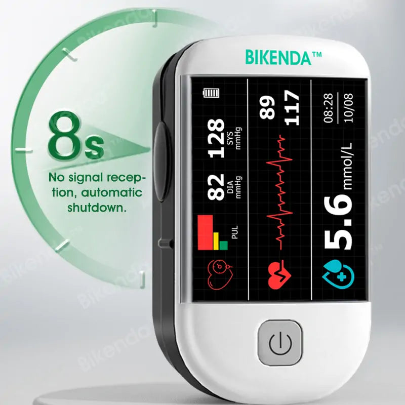 VitalCheck Pulsoximètre – Compteur de pouls et d'oxygène compact avec écran OLED