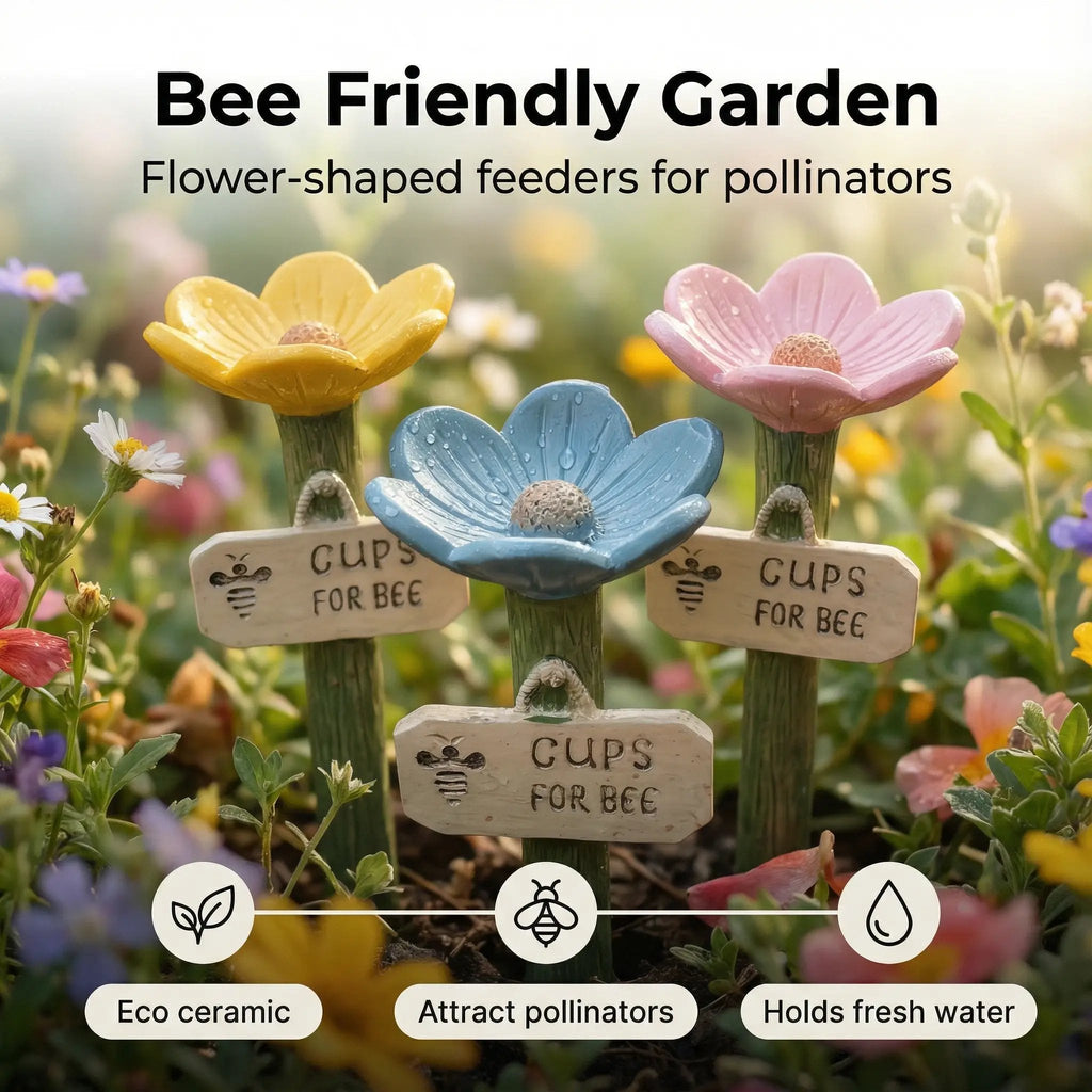 EcoFlow™ Pollinator Oasis — Regardez Votre Jardin Éclore de Vie, de Couleur, et de Visiteurs Bourdonnants Chaque Jour