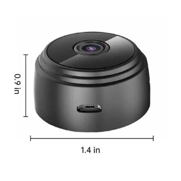 Caméra de Recul Sans Fil Full HD 720P Noire avec Vision Nocturne pour Camping-Car, Caravane, Remorque, Camion avec Commande par App et Support Magnétique | Sansoti