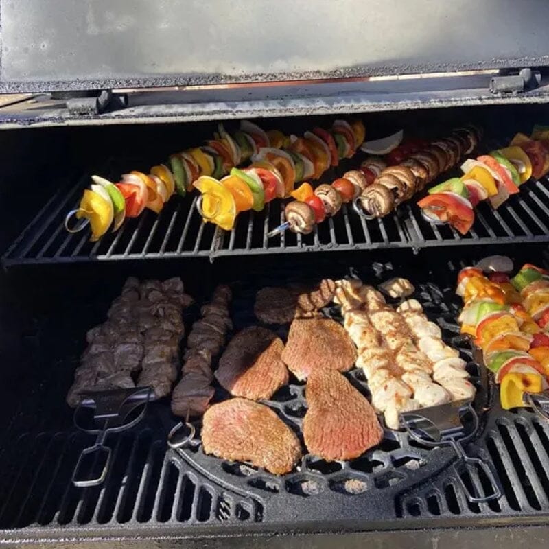 Brochettes de Grill BlazeBite™ — Débloquez des Kabobs Juteux et Pleins de Saveurs Sans Tracas
