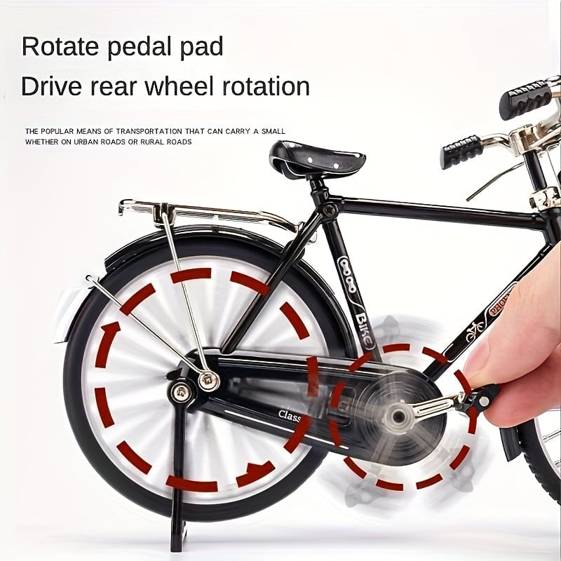ArcadiaRide™ Mini Modèle de Vélo — Éveillez la Nostalgie avec un Artisanat Intemporel et de Valeur Héritage