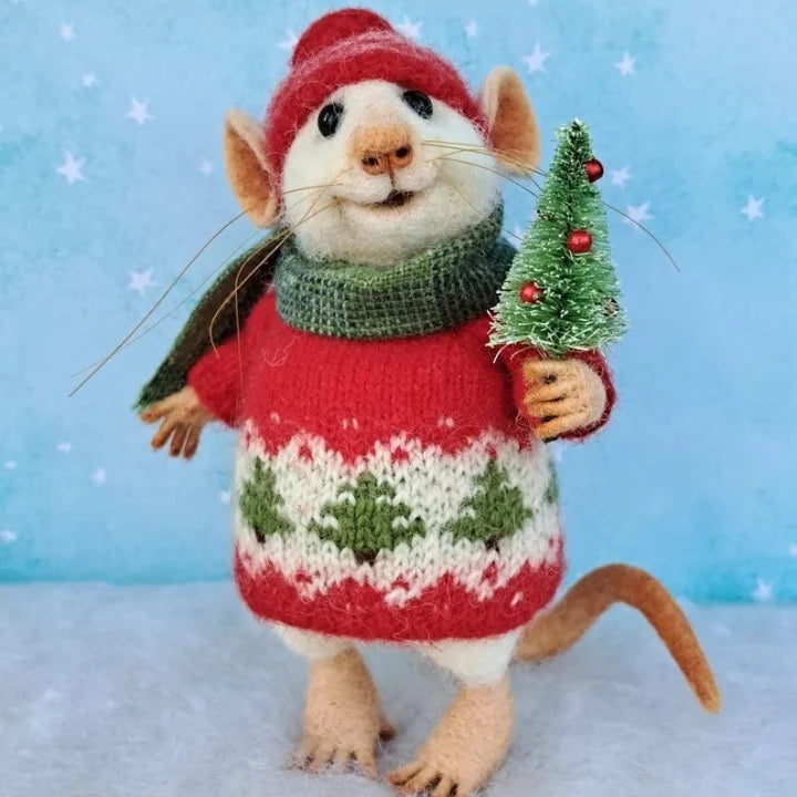 WhiskerWool - Souris en Feutre