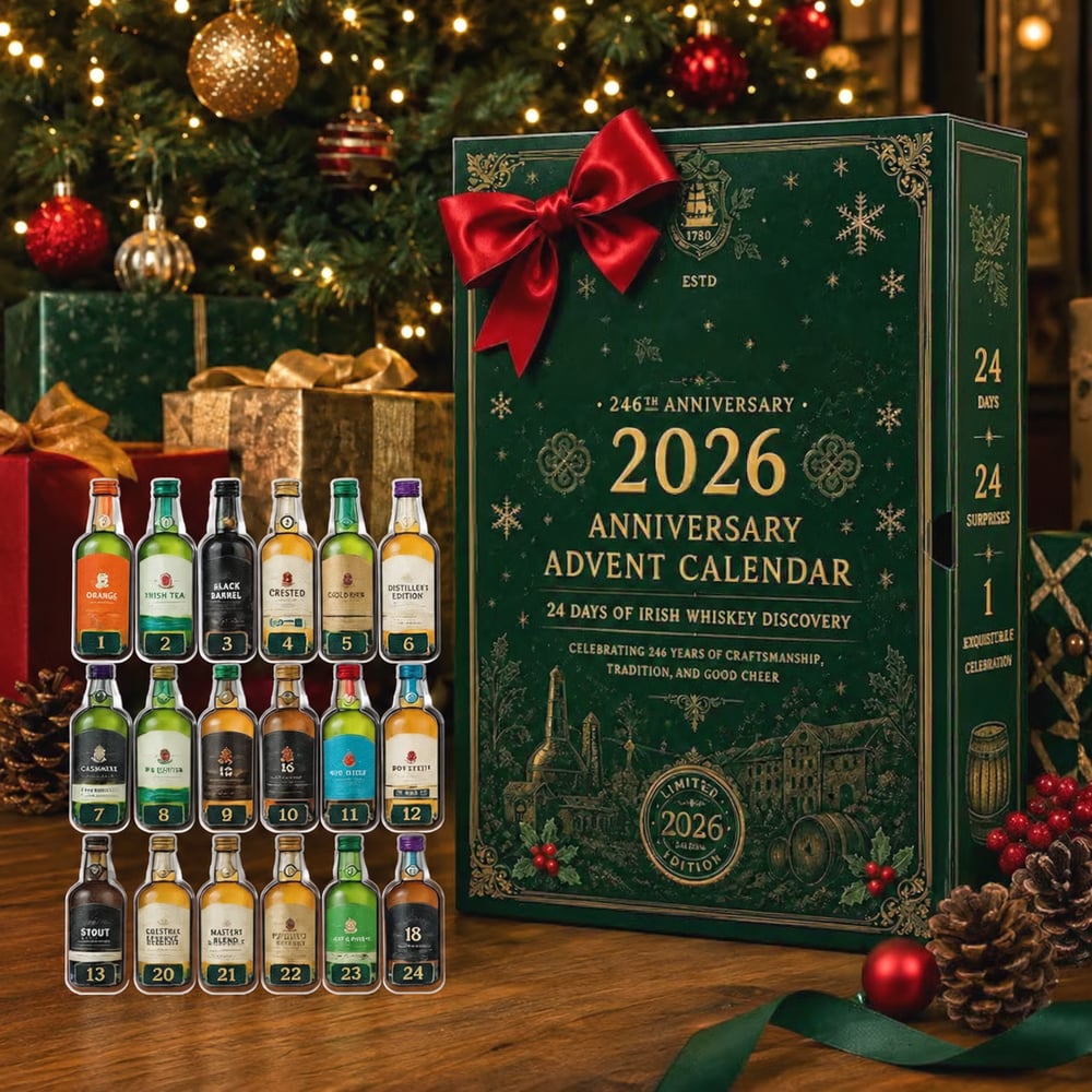 ⏰❄️ Calendrier de l'Avent pour le 246e anniversaire 2026📅 24 jours de découvertes autour du whisky irlandais