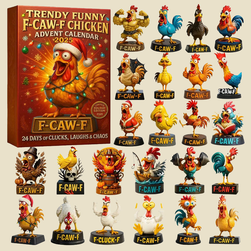 Calendrier de l'Avent CluckJoy | Compte à rebours festif sur le thème des poules pour 2025