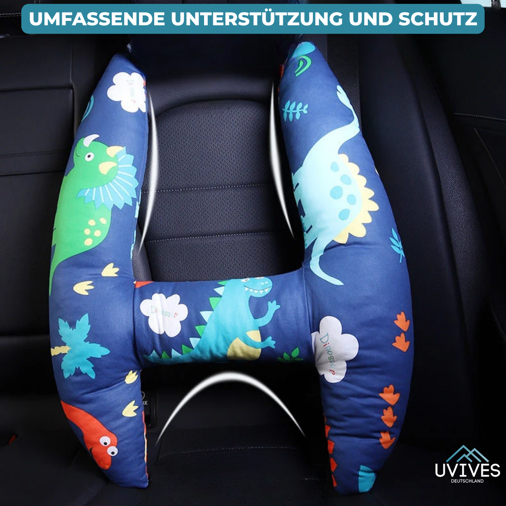 ComfortJourney - Coussin de voyage pour enfants à l'arrière de la voiture
