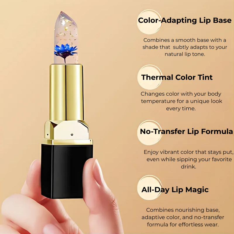 MagicLipstick 1+1 GRATUIT - Rouge à Lèvres Fleurs Magiques Changeant de Couleur