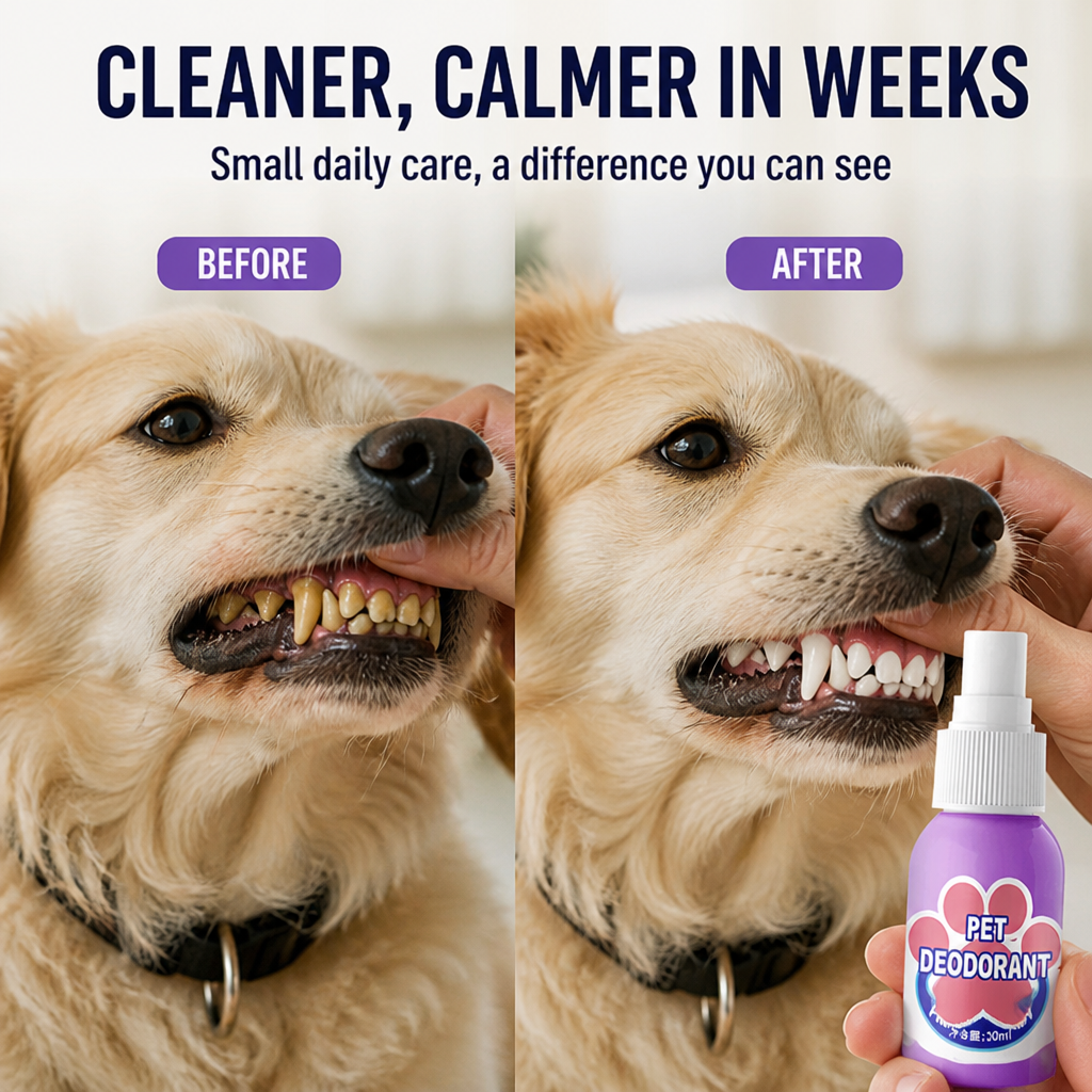 GlideSpray™ — Éliminez la Mauvaise Haleine Instantanément pour des Câlins Inoubliables