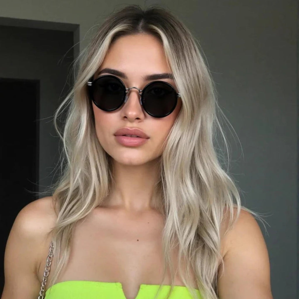 Lunettes de soleil avec cadre métallique de luxe et protection UV400 - Novaryn