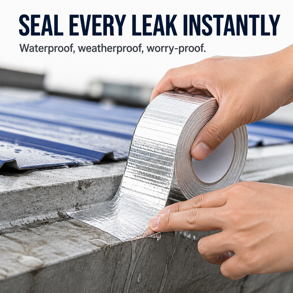 StormGuardPro™ — Scellez Chaque Fuite Instantanément pour Une Tranquillité d'Esprit Totale et Durable