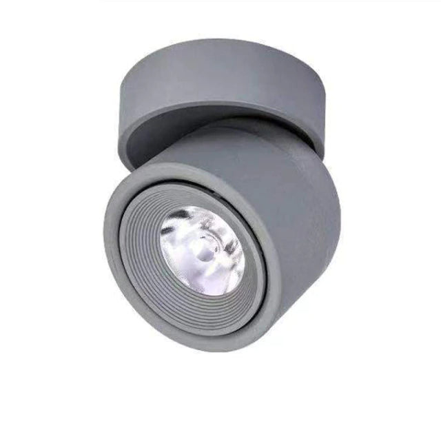 Projecteur LED dimmable en aluminium avec rotation à 340°
