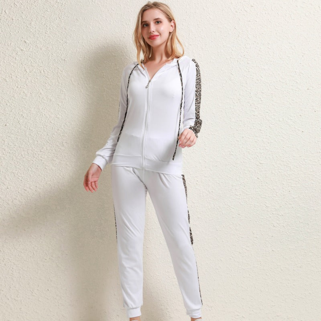 Ensemble de Jogging - Ensemble d'Entraînement Confortable en Deux Pièces pour Femmes