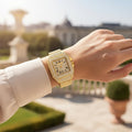 Montre Femme - Design Carré Élégant